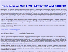 Tablet Screenshot of kolkata.com